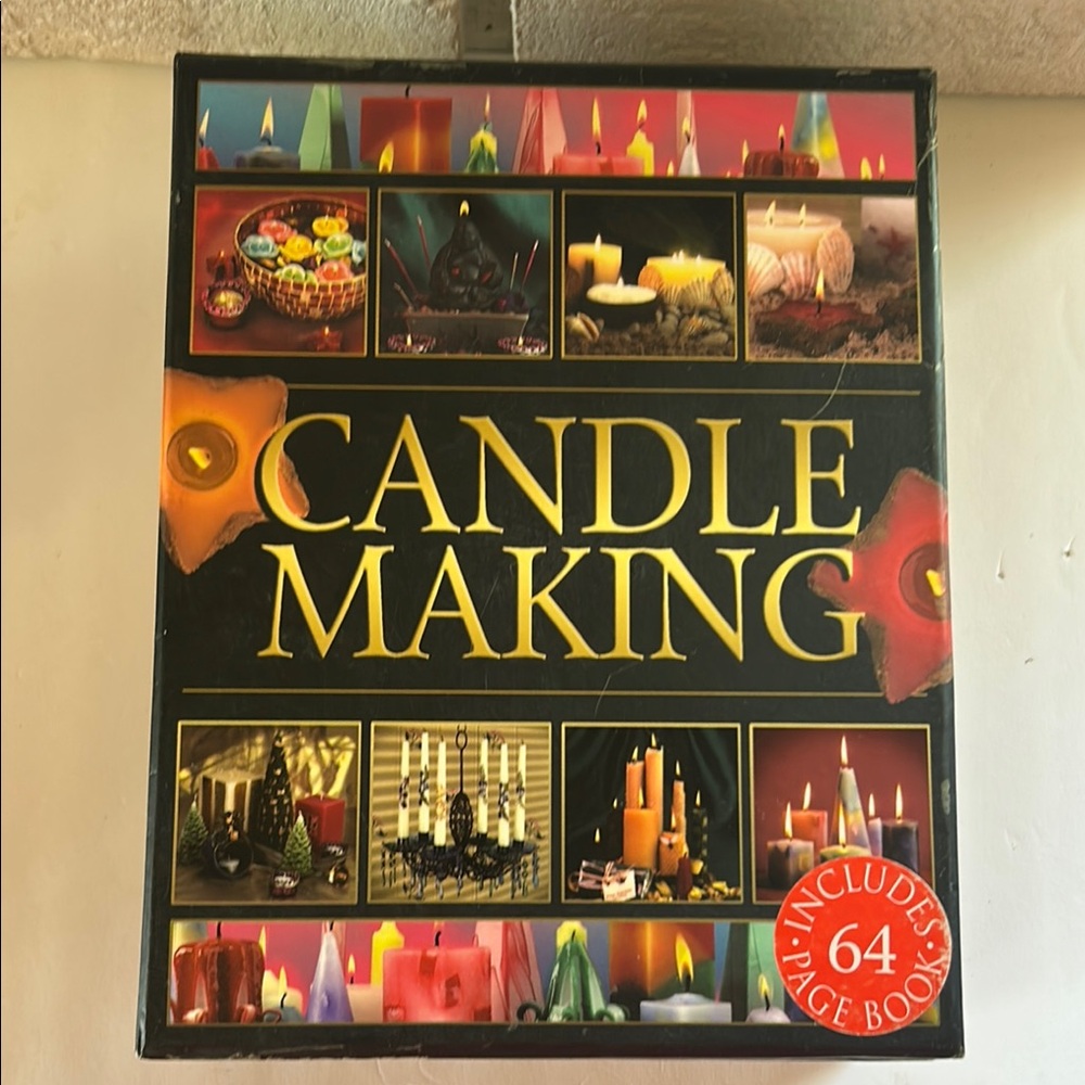 Candle Making Kit with 64-Page Book